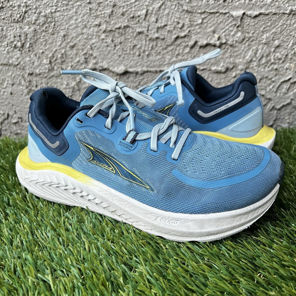 Altra Shoes Women Size 7 Paradigm 7 Road Running Sneakers Cushion Light Blue